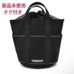 【新品タグ付】CUDDLY キャンバスポケットトートバッグ ブラック
