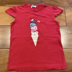 ファミリア　アイスクリームTシャツ　120
