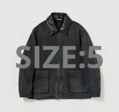 AURALEE Product Dyed Cotton Duck Blouson