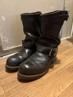 レッドウィング ショートエンジニアブーツ 2976黒(検2965 バイク