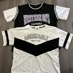 PINK LATTE SPORT 、SHISKYTシャツ 140