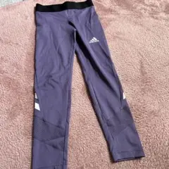 adidas 紫 スパッツ