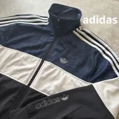 adidas アディダス トラックジャケット ジャージ マルチカラー総柄