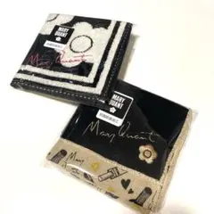 新品　マリークワント MARY QUANT タオルハンカチ デイジー③個包装