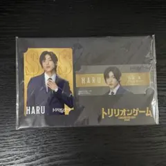 【新品未使用•未開封】　トリリオンゲーム　カードセット　目黒蓮