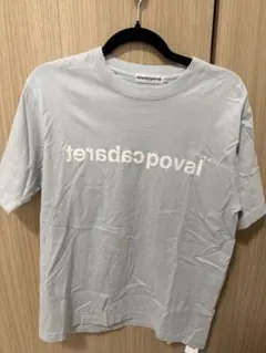 cabaret poval Tシャツ ライトブルー Mサイズ