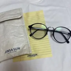 JINS 度付き　メガネ　サングラス