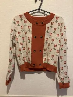DAZY 花柄カーディガン Sサイズ