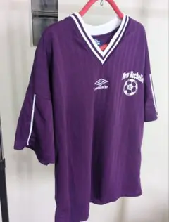 UMBRO New Rochelle F.C. ゲームシャツ パープル Mのサムネイル