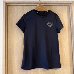 PUMA レディース 半袖 Tシャツ ブラック ハートロゴ　XLのサムネイル