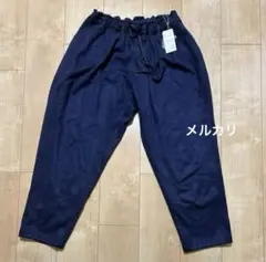 新品 中川政七商店 あったか小格子もんぺパンツ あったかモンペパンツ