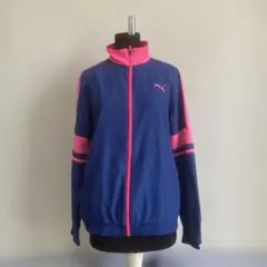 PUMA ウィンドブレーカー ブルー系 L相当