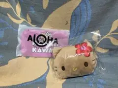 激レア当時物】1999年 ハローキティ ビニールポーチ カオハナ Y2K