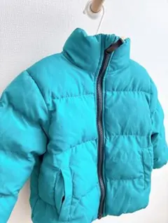 PETIT MAIN ターコイズ ダウンコート 90cm