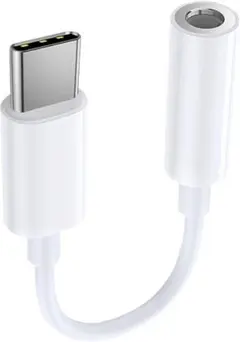USB Type-C to 3.5mm イヤホンジャックアダプタ 変換ケーブル