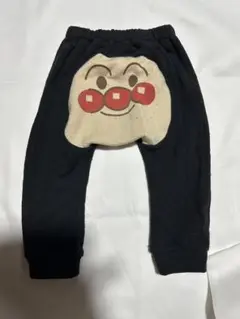 アンパンマン フリースパンツ 黒