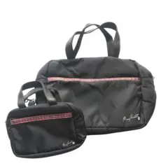 Mary Quant ミニボストンバッグ 2個セット　ブラック