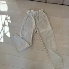 ZARA ベージュ カジュアル　マムパンツEUR34