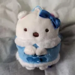 すみっこぐらしてのりぬいぐるみ　しろくま（クリスマス）