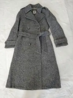 PIACENZA イタリア製グレー ロングコートのサムネイル