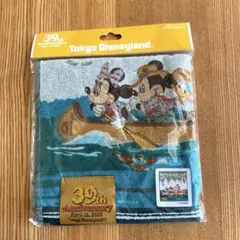 東京ディズニーランド 39周年　ウォッシュタオル