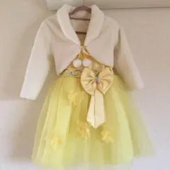 ボレロ付きフォーマルドレス
