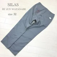 サイラス ジュンワタナベ　太陽×月刺繍デザインパンツ　テーパード　裾裏総柄　希少のサムネイル