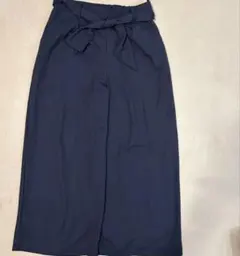 COMME CA MODELS ワイドパンツ ネイビー 13