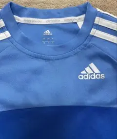 【新品未使用　adidas climacool 青 120 Tシャツ 6-7歳】のサムネイル