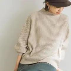 【3月末までの出品】URBAN RESEARCH ボトルネックリブニット