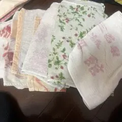 フェイスタオルセット 多色 花柄