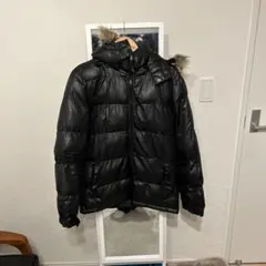 cinema ブラック ダウンジャケット M 平成 Y2K