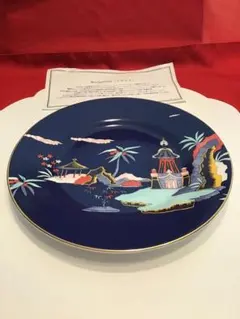 希少☆ペア set ウェッジウッド ワンダーラスト ブルーパゴダ プレート