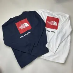 THE NORTH FACE キッズ 長袖カットソー 120センチ2枚セット