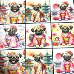 限定パネル‼️】最新柄♪ パネル生地 チワワ ポメラニアン トイ