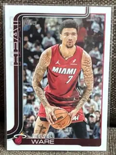 NBA Topps Kel'el Ware Heat