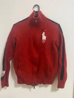 Polo by Ralph Lauren 赤ニットセーター
