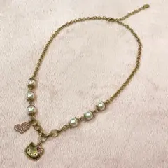 希少】ハローキティネックレス 限定品 純銀平戸細工 本真珠 