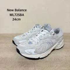 New Balance ML725BA 24cm グレー