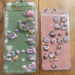 ちいかわ ぷくぷくシール 立体ステッカー まとめ売り ハチワレ うさぎ 犬 デコ