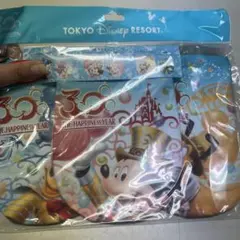 東京ディズニーリゾート 30周年記念 巾着3枚セット