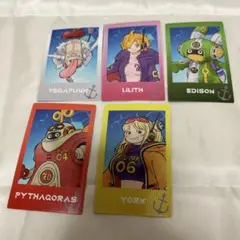 ワンピース　麦わらストア　出張店限定　ポラショット　5枚セット