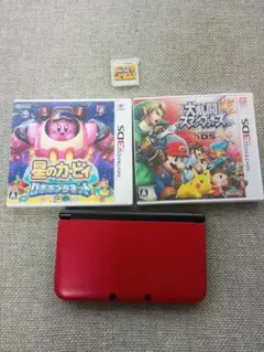 Nintendo 3DS LL レッド 充電器付き まとめ売りソフト付き - メルカリ