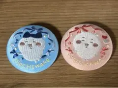 ちいかわ ハチワレ 刺繍缶バッジ 2種セット