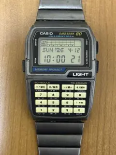 80's ヴィンテージ カシオ フォーンダイアラー データバンク電池交換済 Casio DBA-80 Data Bank Auto Phone Dialer Vintage Rare Collectible