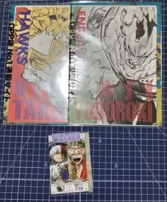 僕のヒーローアカデミア アートカードコレクション 第1弾 ホークス エンデヴァー