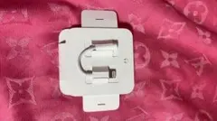 미사용 ☆Apple Lightning 3.5mm ヘッドフォンジャックアダプタ