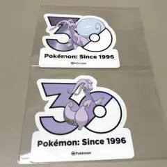 ポケモン 30周年 韓国ステッカー ヌメルゴン/ヌメルゴン(ヒスイのすがた)のサムネイル
