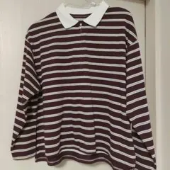BEAUTY&YOUTH UNITED ARROWS ハーフジップ 長袖ボーダーのサムネイル