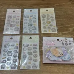 ちいかわBaby おしりもっちりフレークシール＋ミニミニぷっくりシール（5種）